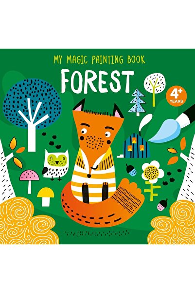 North Parade Publishing Caiet de activități pentru pictură în pădure magică