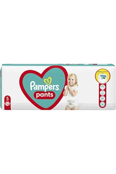 Pampers Scutece chilotel Pants Jumbo Pack Marimea 5, 12-17 kg, 48 buc