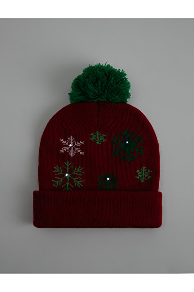 Koton New Year's Themed Pompom Beanie
