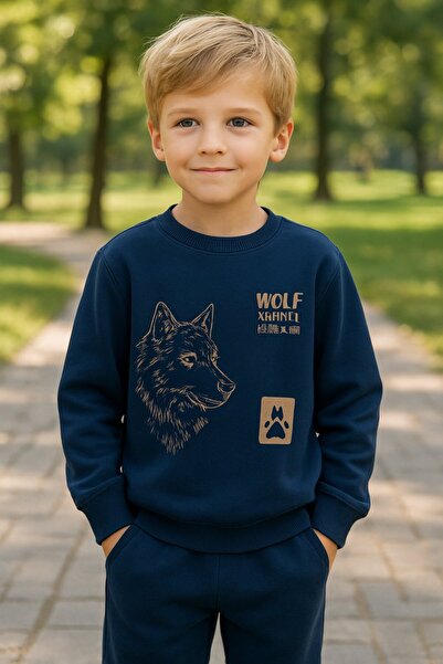 Yalçınoğlu Kids 3 Thread Thick Winter Children's Suit I Special Design Offering Comfort, Style and Quality Together (Ages 4-12)