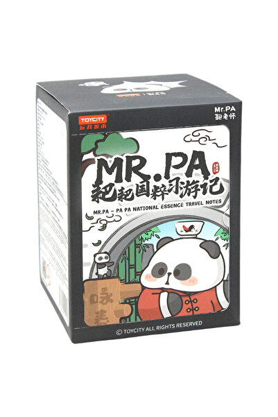 Pop Mart Toycity Mr.Pa National Essence Travel Notes Series