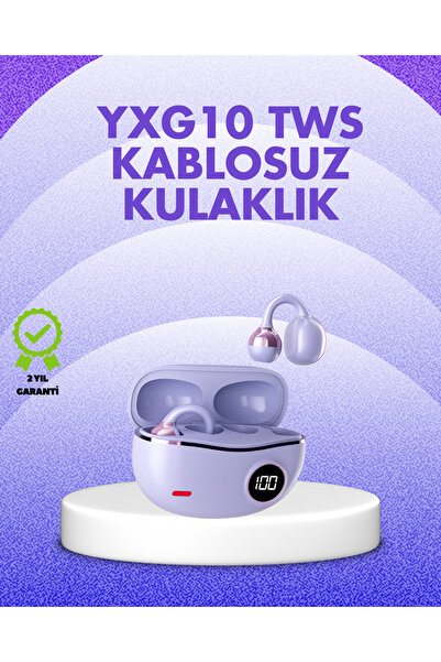 UCUZTEKNO YXG10 Kablosuz Kulaklık – Bluetooth 5.4, Dokunmatik, LED Ekranlı Şa...