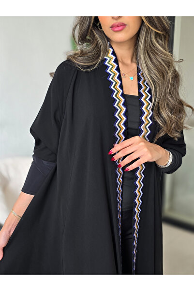 AYA - MW1738 - Royal Abaya with added Dardouzi embroidery