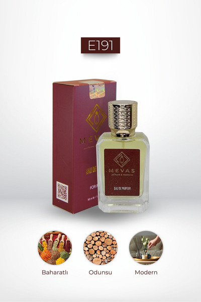 Mevas E191 Erkek Parfüm 50ml Edp