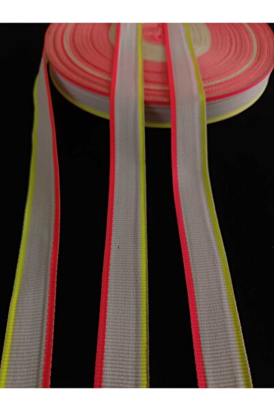 ULUPAMİR حواف بيضاء مع شريط وردي وأخضر