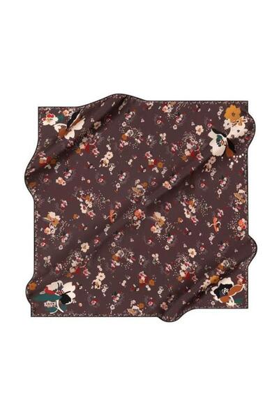 Aker وشاح حريري - 8863701-313 سيرا القهوة المريرة