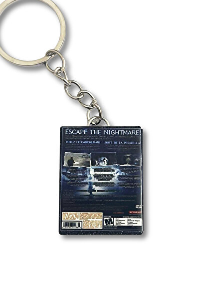 Cosmic Star Silent Hill Shattered Memories Ps2 Retro Miniature Game Box Keychain