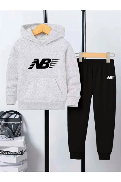 Flaubert -ملابس رياضية رجالية مطبوع 195 قصة فضفاضة - طقم من قطعتين