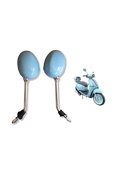 moto aura Ayna Takımı Sağ Sol Arora Cappucino 50cc 125cc 150cc TURKUAZ MAVİ [...