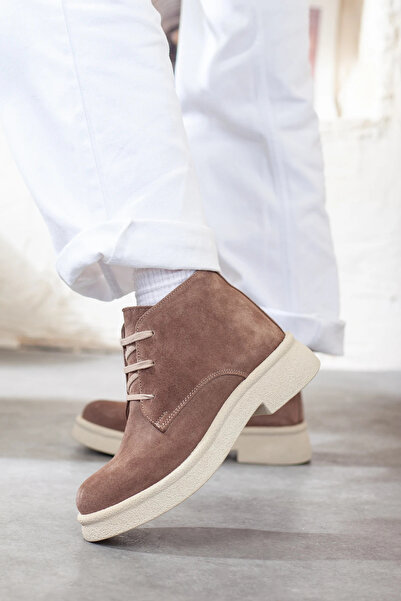 Adım Adım Women's Genuine Leather Extra Comfortable Daily Boots