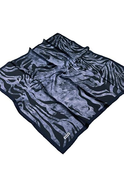 Aker İpek Eşarp - 8478701-321 Lacivert Sura