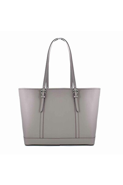 Michael Kors Ladies Bag 35T0STVVL9L-PEARL-GREY Grey 42 x 30 x 15 cm