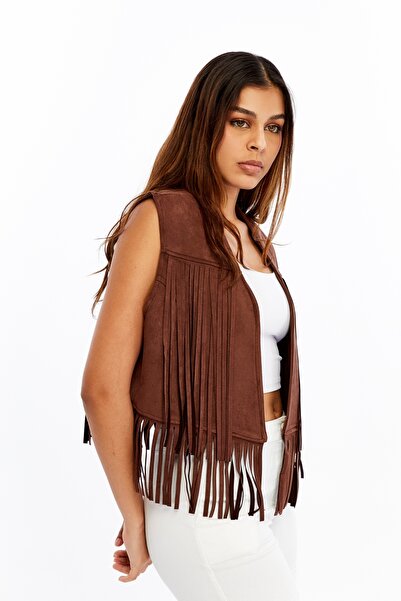 Wissi Life Scuba Suede Tassel Vest