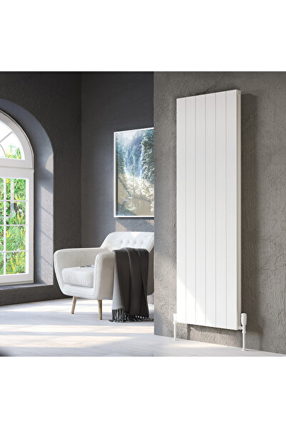 Lojimax Alüminyum Çift Panel Dikey Radyatör Kalsedon Double 600x470mm 5 Dilim...
