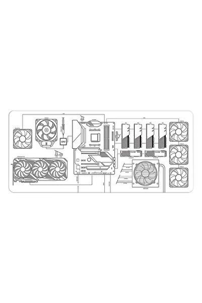 ASA ماوس باد -ماوس باد بسطح قماش ناعم واملس لوحه مطاطيه غير قابله للانزلاق من...