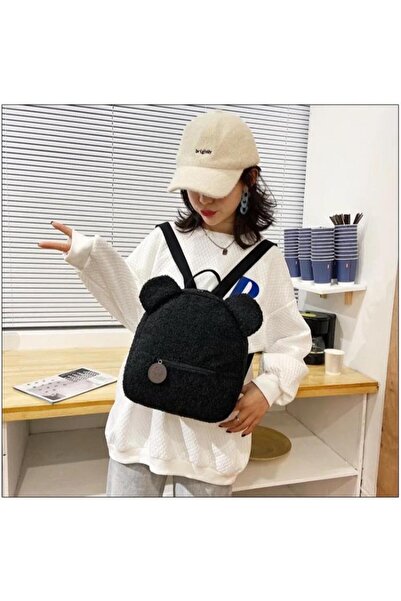 Allmati Plush backpack with ears – Teddy Bear