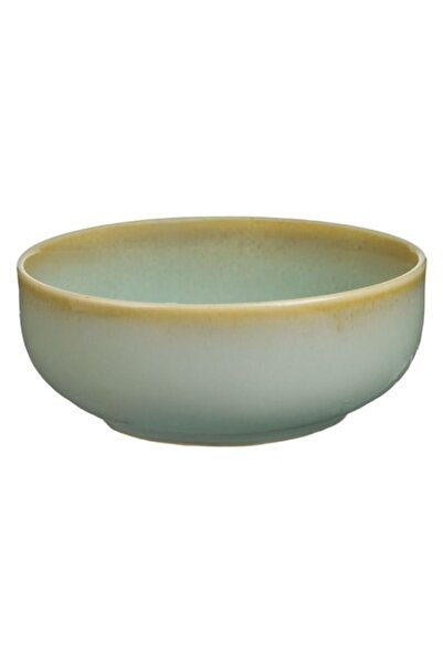 OEM Round sauce & dip bowl green 'Green Reactive Glaze Nordic' 225ml