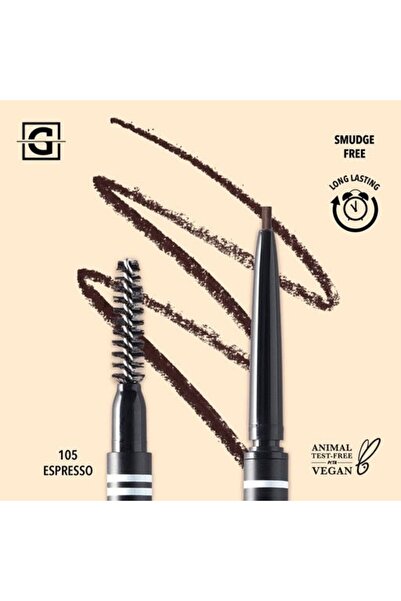 MOİRA FBP 105 - قلم حواجب رفيع (105، إسبرسو)