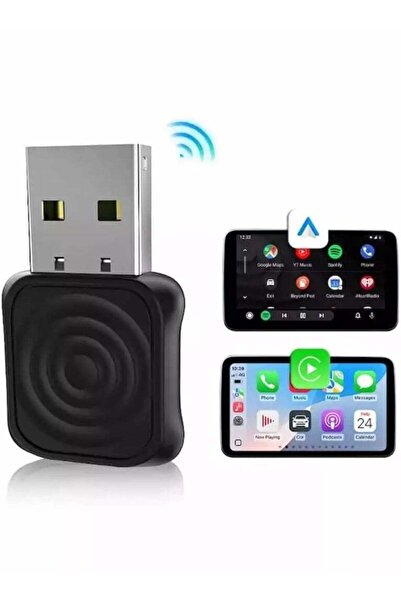 ULTRA محول USB لاسلكي صغير 2 في 1 لـ CarPlay وAndroid Auto | توصيل وتشغيل لنظ...