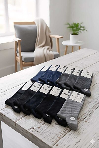 Aytuğ BAMBU ERKEK SOKET ÇORABI; DİKİŞSİZ; MEVSİMLİK ; 41-45 NUMARA; ASORTİ 12...