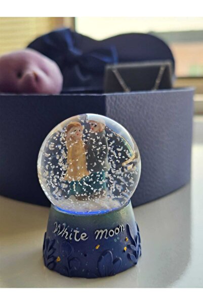 FİORELLA HEDİYE KALPLİ HEDİYE KUTUSU-ÇELİK KOLYE,IŞIKLI KAR KÜRESİ-YENİ YIL,SEVGİLİLER GÜNÜ,DOĞUM GÜNÜ