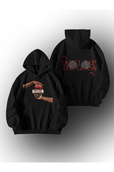 GlowUP هوديي للنساء والرجال ذو مقاس كبير باللون الأسود من Tyler The Creator م...