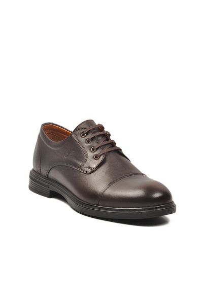 Dr.Flexer Καφέ Γνήσιο Δερμάτινο Ορθοπεδικά Ανδρικά Παπούτσια Classic 825501 M