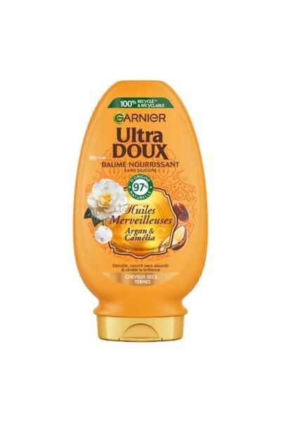 Garnier Nourishing Conditioner for Dry Hair with Argan and Camellia Oils, 200ml