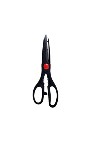 Benson Kitchen scissors with stopper, Black