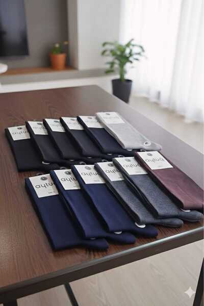 Aytuğ PAMUK ERKEK SOKET ÇORABI; DİKİŞSİZ; MEVSİMLİK ; 41-45 NUMARA; ASORTİ 12...