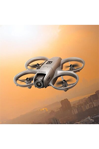 Silly fish Mini Drone with Dual Cameras, 180° ESC Lens, Obstacle Avoidance, Optical Flow Hovering ( D16 DRO