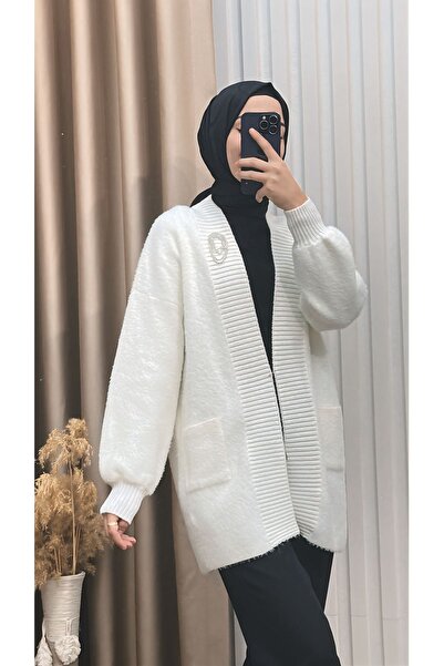 MERVE TESETTÜR Brooch Knitwear Cardigan