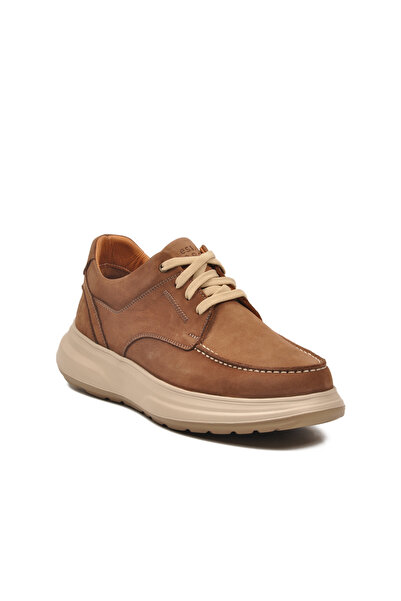 Dr.Flexer Brown Nubuck Genuine Leather Orthopedic Men's Casual Shoes 255220 m