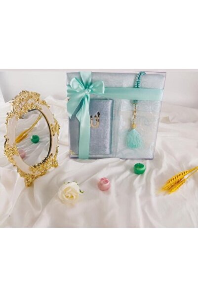 OBRNHOMEN 5 adet Karma Renk Hediyelik Seccade Yaşını şerif Tesbih Seti Hac Um...