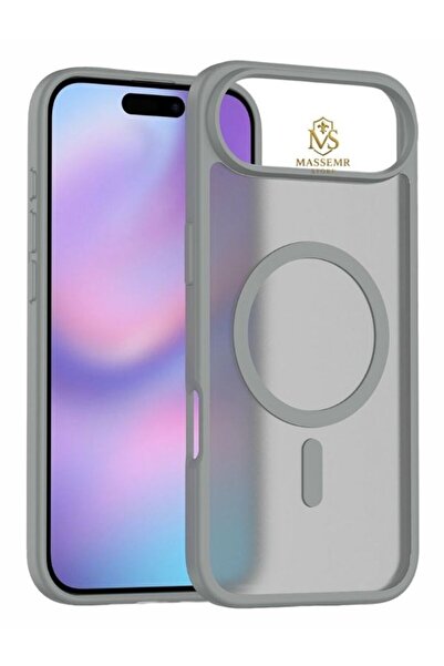 Massemr حافظة سيليكون شفافة متوافقة مع هاتف Apple iPhone 17 Air مزودة بمغناطي...