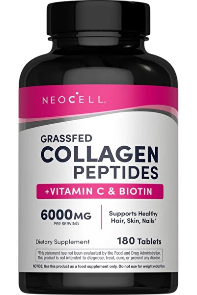 Neocell Grassfed Collagen Peptides 6000 mg 180 Tablet