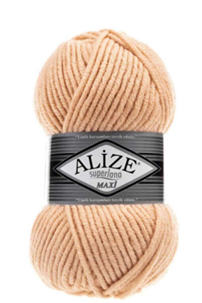 Alize Süperlena Maxi Caramel 5 Pieces Color: 502