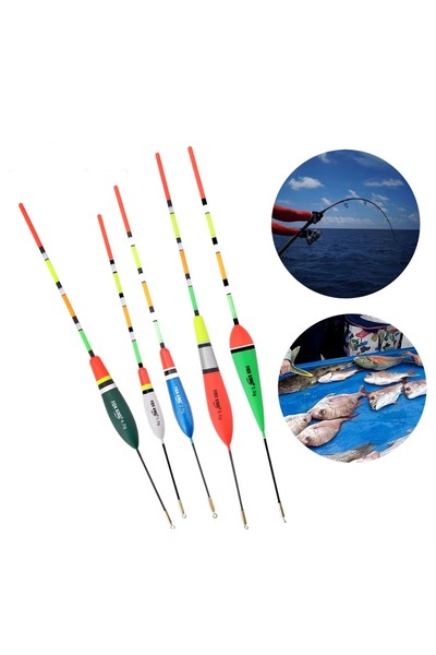 Zenorius Set 2 Plute Luminoase pentru Pescuit – Vizibile Zi și Noapte, Sensib...