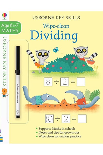 Usborne Wipe-Clean Dividing 6-7 (Key Skills)