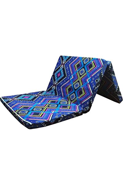 Karpentone Folding Foam Mattress 3-Pieces Single 180x90 cm (Multicolor)