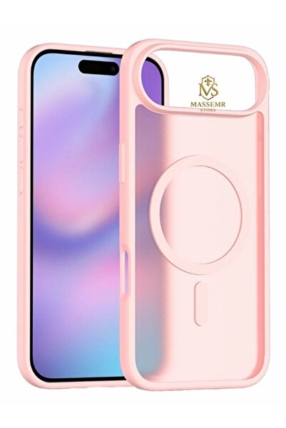 Massemr Apple iPhone 17 Air Compatible Magsafe Magnetic Transparent Silicone Case – Ultra Thin Premium Protection Cover