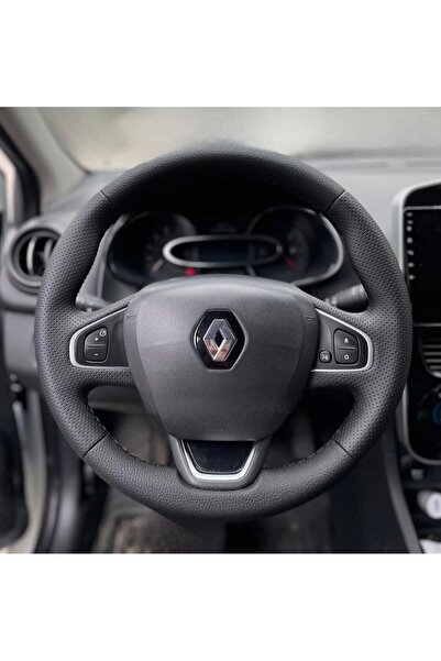 imza direksiyon kılıfı Clio 4 FAZ 2 Yeni nesil Araca özel deri direksiyon kıl...