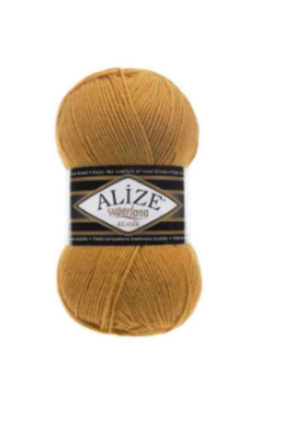 Alize Superlena Classic Yellow 1 Piece Color: 02