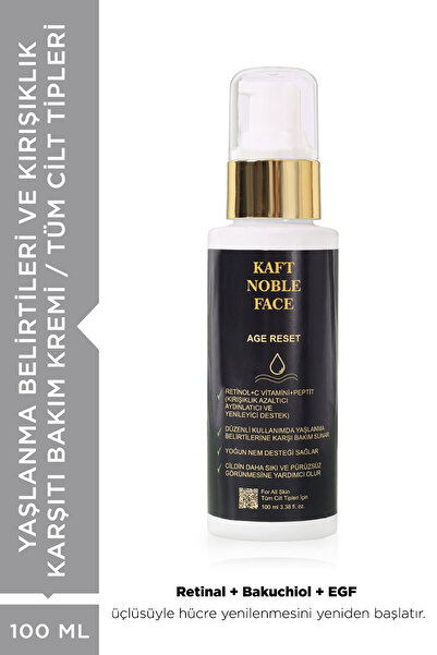 KAFT NOBLE FACE Age Reset- Yaşlanma Karşıtı Onarıcı Gece Kremi 100 ml Retinal...