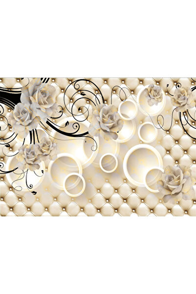 VIODESIGN Fototapet 3D, Trandafiri Albi, autoadeziv, multicolor, 80x120 cm 3D29