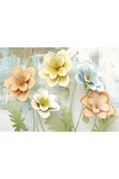 VIODESIGN Fototapet 3D, Flori Colorate, autoadeziv, multicolor, 120x200 cm 3D71