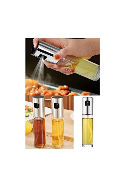 LOVYCO 1 Adet Sprey Cam Şişe Zeytinyağı Sirke Yağ Püskürtücü Yağdanlık 100 ml