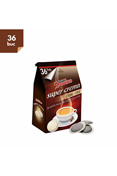 domino Tampoane de cafea Super Crema Strong, 36 buc.