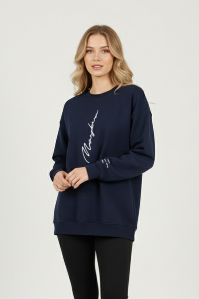 UNCİA OUTDOORS Hanorac unisex cu guler rotund, fără imprimeu