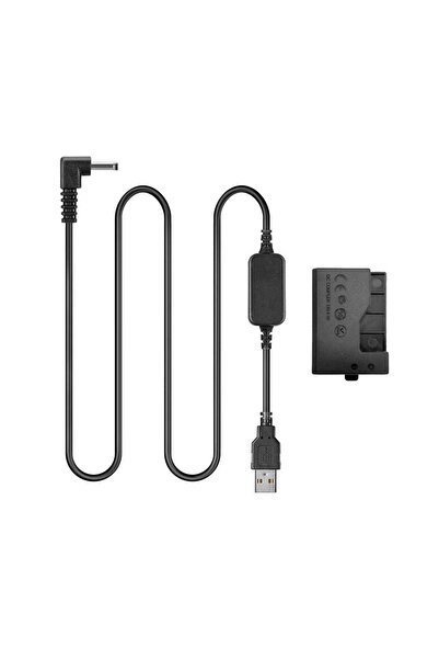 Generic بطارية وهمية ACK-E10 كابل محرك أقراص USB 5 فولت-8.4 فولت DR-E10 موصل ...